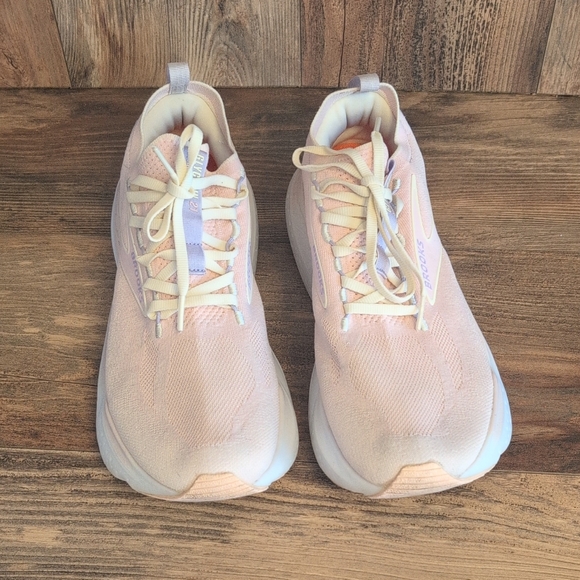 Brooks Glycerine Stealthfit 21 Women's Pink Trainers Shoes 12 M334 - Picture 3 of 13